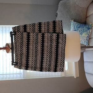 LOFT faux wrap skirt